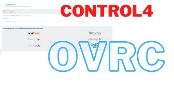 Control4 EA & CA Series now OvrC Pro Enabled!