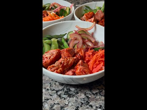 Gochujung Salmon Bowl Recipe