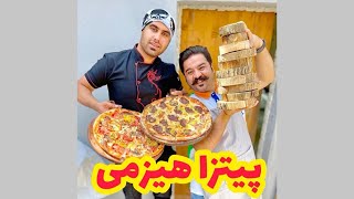 پیتزا ایتالیایی با عطر هیزم | Wood-Fired Italian Pizza Recipe