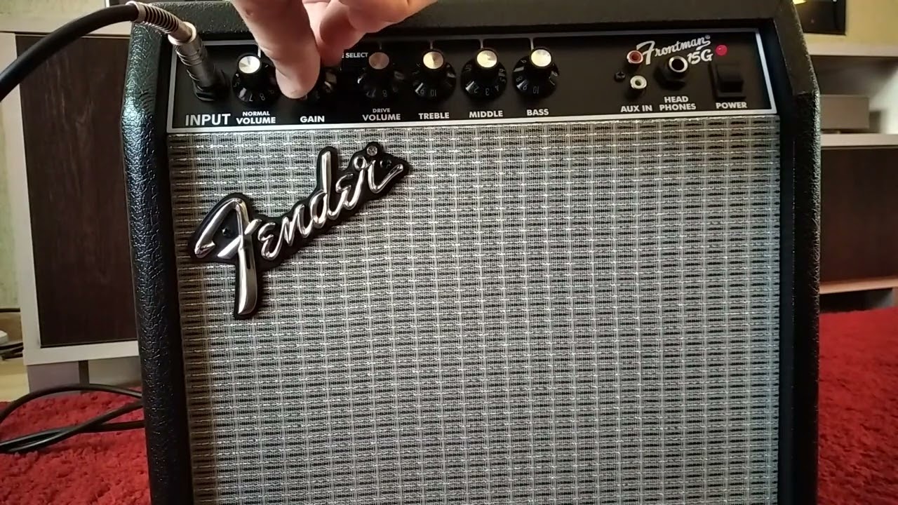 Fender Frontman G Amplifier   YouTube
