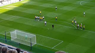 First Penalty at the Tottenham Hotspur stadium Test Event 1