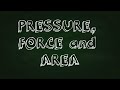 Understanding Pressure and Its Applications