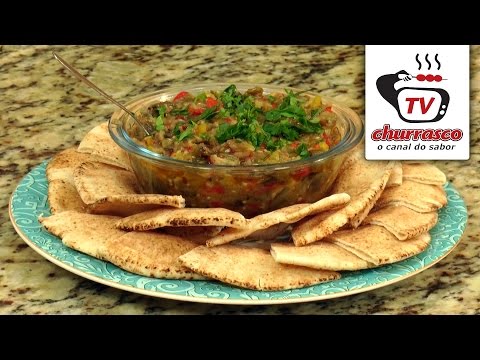 COMO FAZER ANTEPASTO CREMOSO DE BERINJELA