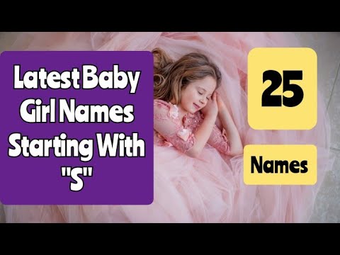 Latest Muslim Baby Girl Names Starting With "S" | With Meaning |
