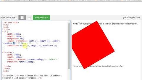 Web Development - CSS3 Transform, Transition and Animation