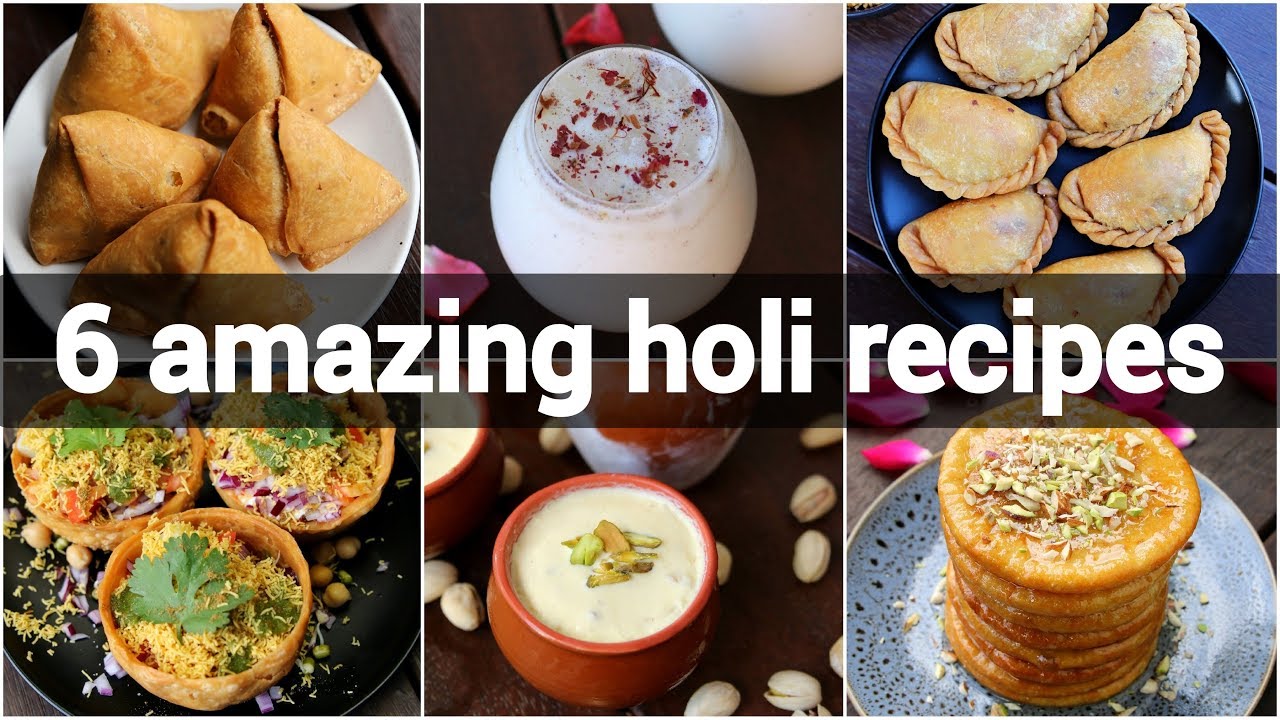 easy holi festival recipes | holi sweets and snacks | traditional holi food | holi recipes | Hebbar | Hebbars Kitchen