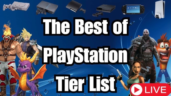 The Best PlayStation Games of ALL Time Tier List (Podcast Live