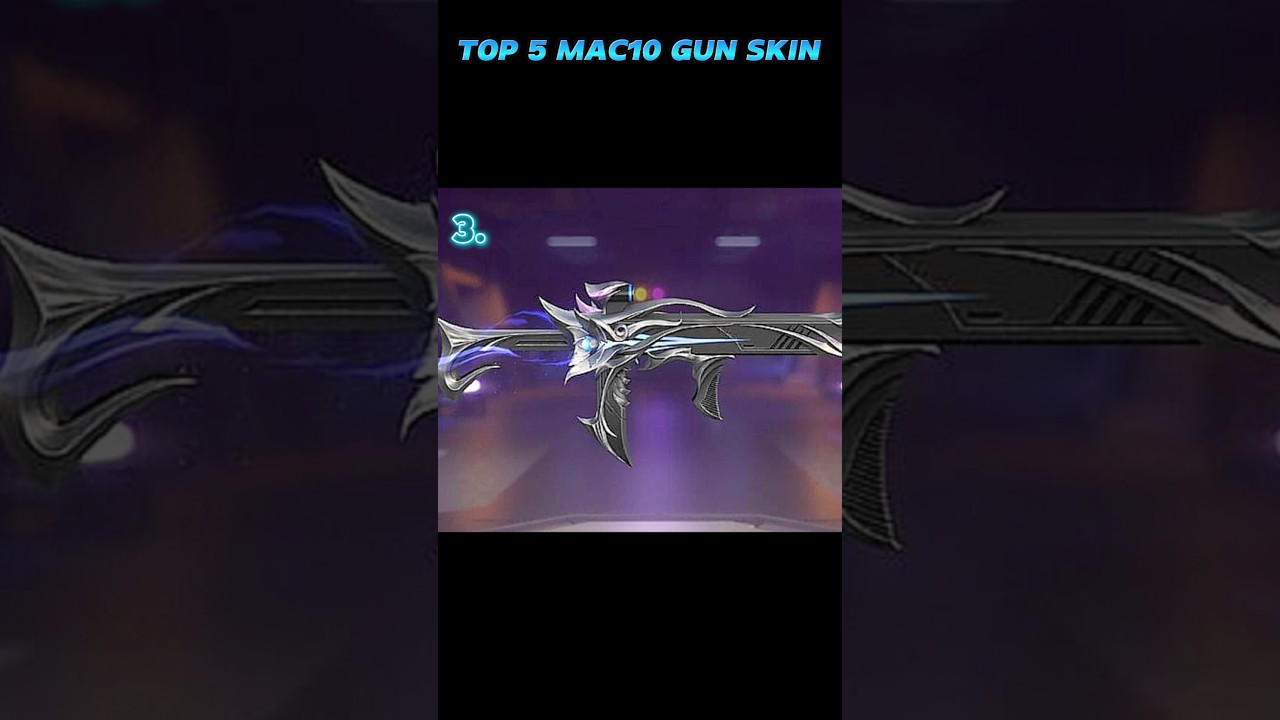 TOP 5 MAC10 GUN SKIN IN FREE FIRE 🤯🔥 | 