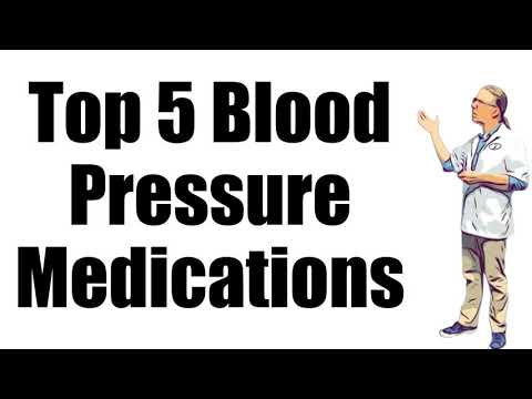 Top 5 Most Common Blood Pressure Medications