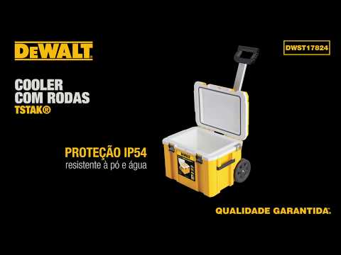 COOLER COM RODAS TSTAK DEWALT DWST17824