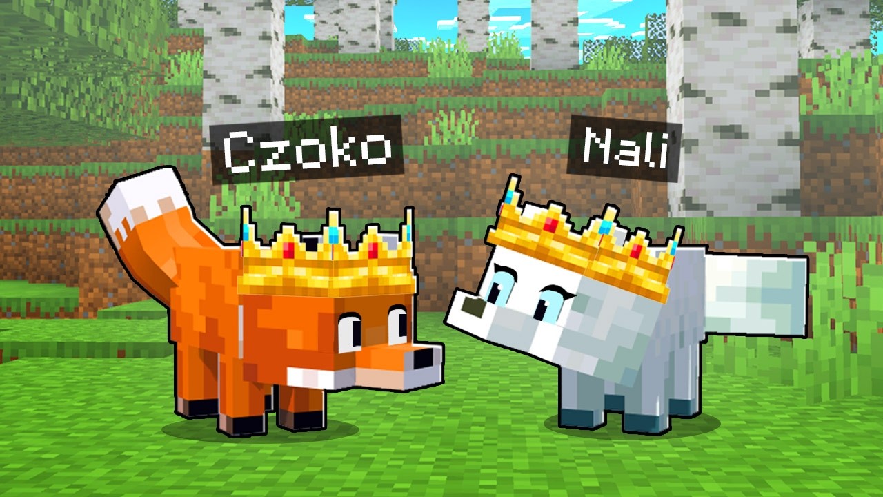 Zostaliśmy KRÓLEWSKIMI LISKAMI W MINECRAFT!