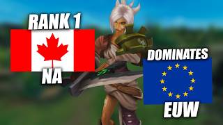 RANK 1 NA TAKES OVER EUW