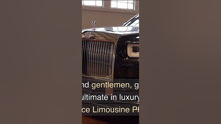 Luxurious Limousine In The World