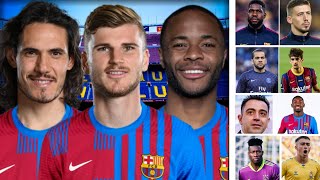 Cavani,Werner ou Sterling 3 options pour le Barça/Xavi veut prolonger Dembélé/Dani Alves au Barça