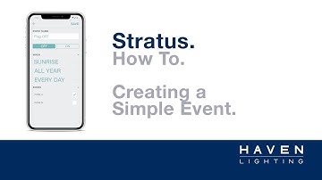 Getting Started with a Simple Event on your Haven Stratus Transformer