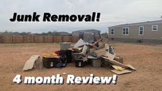 4 months Junk Removal Review