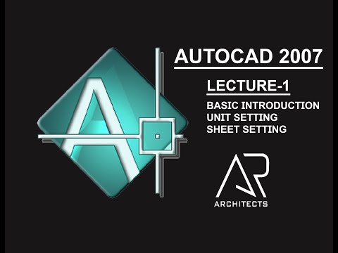 AutoCAD 2007 Basic Tutorial/Introduction in Urdu/Hindi/Autocad 2007 full course in Hindi