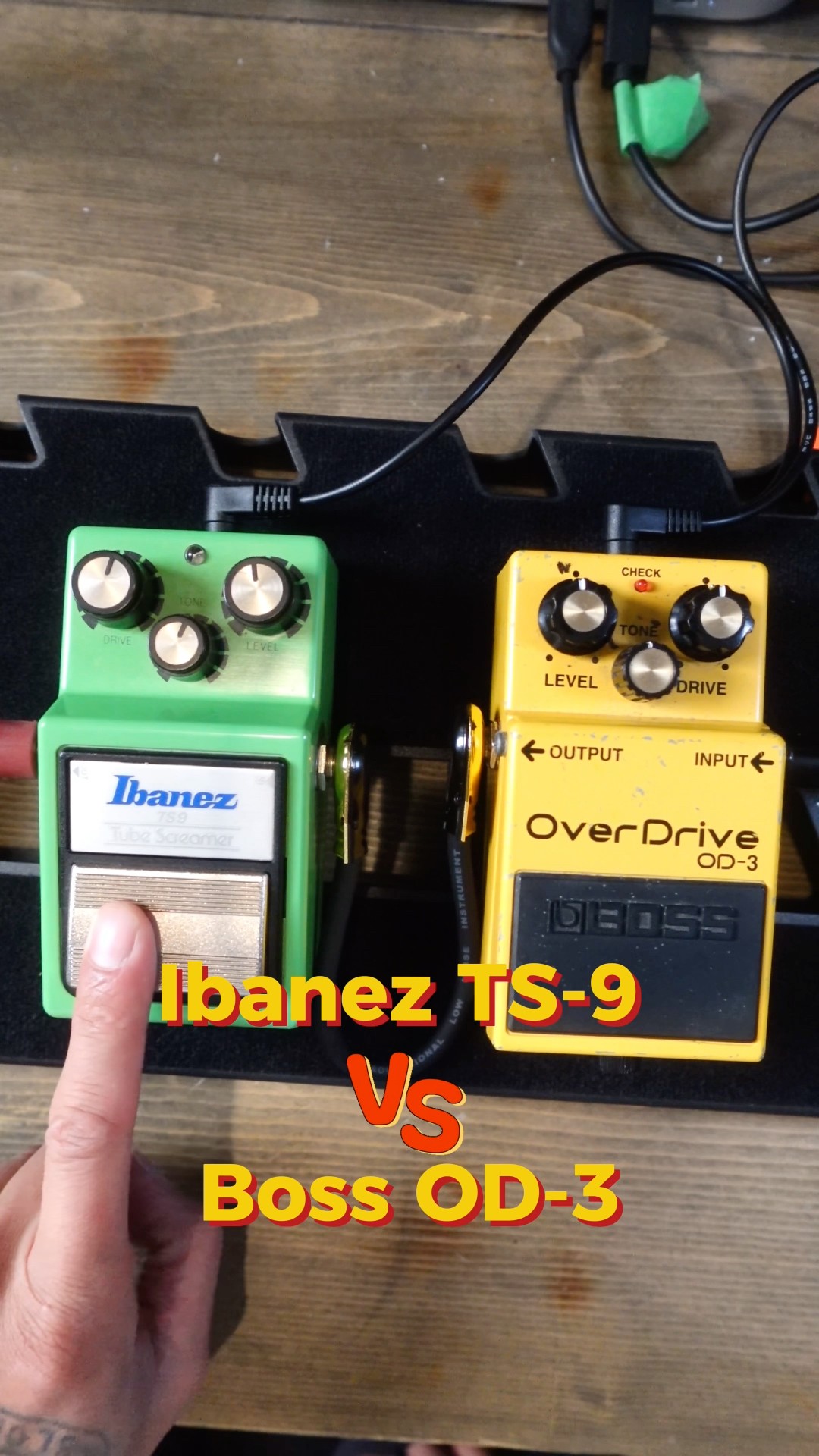 TS-9 VS OD-3 - Which overdrive sounds better? - YouTube