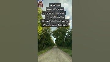 سورة القارعه/ بصوت القارئ علي عبدالسلام اليوسف / اللهم ارحمنا برحمتك الواسعة التي وسعت كل شيء