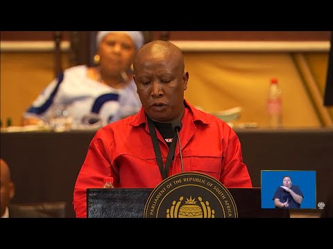 Julius Malema Debate on Section 89 Phala Phala Farm Report.