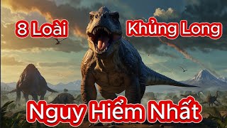 8 Loài Khủng Long Nguy Hiểm Nhất Thời Tiền Sử.