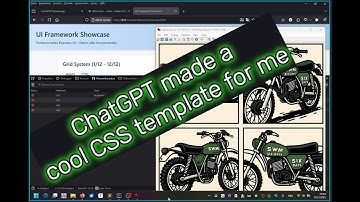 #ChatGPT created a cool #CSS template for me. Totally fascinated I am.