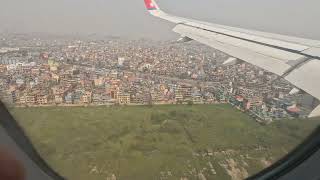 Nepal Airlines A330 Landing in Kathmandu Airport from NewDelhi | Widebody