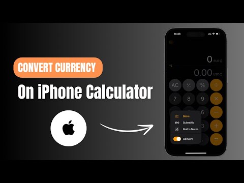 How to Convert Currency Using the Calculator App on iPhone?