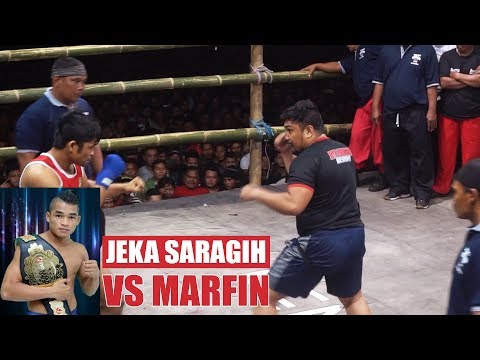 JEKA SARAGIH vs MARFIN - Pencak Dor Desa PUNJUL Plosoklaten KEDIRI 2019 | PENCAK DOR OFFICIAL