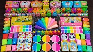 ENJOY WITH CLAY PIPING BAG AND MANY THINGS ! Mixing random things into slime !!!