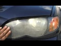 BMW 325i Ugly Hazy Headlight Restoration by Headlight Restoration Service Florida