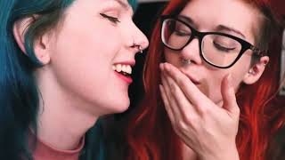Brazilian Lesbian Hot Girls Kissing Passionately | Lesbian Kissing And Tongue Kissing