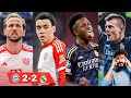 Bayern 22 real madrid review  vinicius kroos  musiala brilliance for ucl semifinal