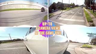 Day Driving Video MDVR Black Box 3 4 Cam