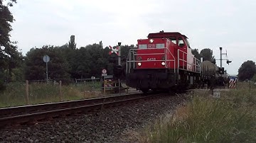 Short Mixed Freight Train with Diesel Locomotive Class 6400/6500 DB