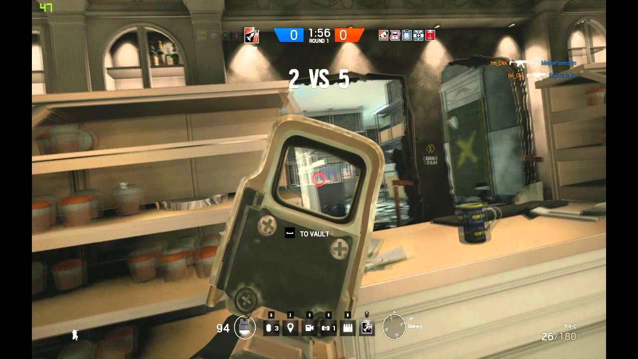1v4 Clutch Rainbow 6 Siege - YouTube
