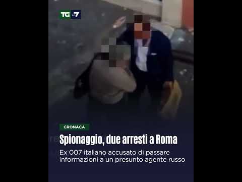Video Spionaggio, due arresti a Roma:ex 007 italiano accusato di dare informazioni a presunto agente russo