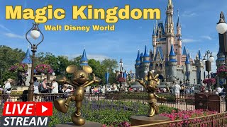 🔴 Live - Magic Kingdom Morning! -  Walt Disney World  5.9.2024