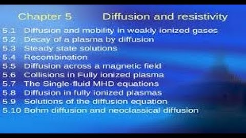 Diffusion in plasma #weakly ionized gas #diffusion #mobility