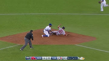 BOS@TOR: Dioner nabs Betts after overturned call