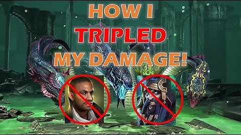 HOW TO TRIPLE YOUR HYDRA DAMAGE! (Rotation 1 - Normal) | Raid Shadow Legends