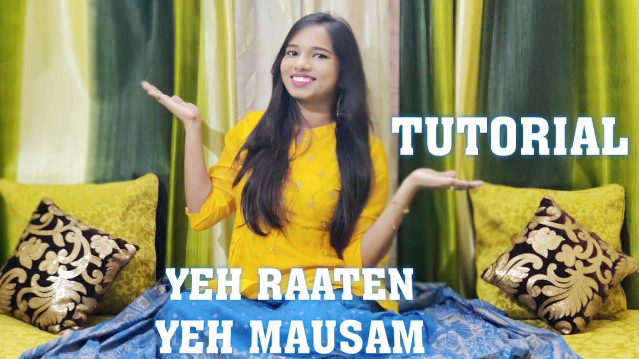 Yeh Raaten Yeh Mausam | Sitting Dance Tutorial | Magical steps | Sitting choreography | Part 1