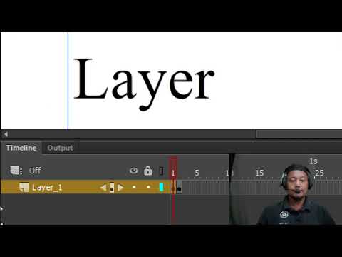 Animate CC Introduction to timeline, KeyFrame, Frame, BlankKeyFrame