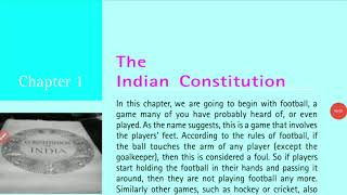 Civics Class 8th  chapter 1 The Indian constitution || chapter explain in hindi