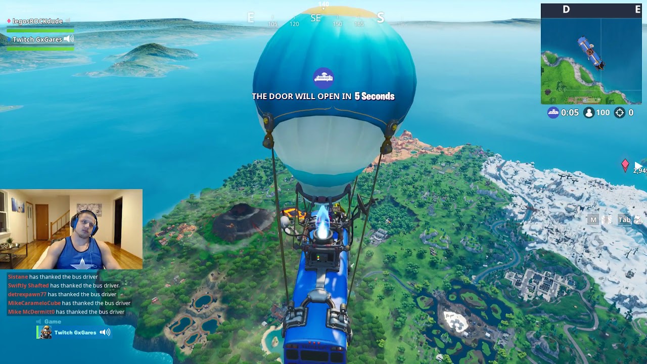 Tyler1 Plays Fortnite Part 1 YouTube