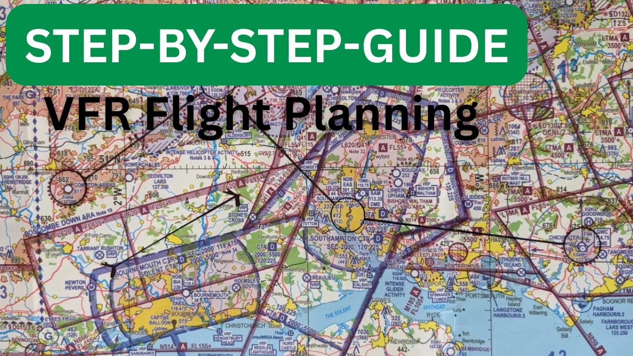 Navigation Rout Planning P1 Navigation Planning Explained: Step-By-Step Flight Planning Tutorial ...