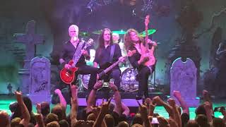 Video thumbnail of "Demons & Wizards LAST EVER PERFORMANCE - “Fiddler On The Green” (Live at ProgPower USA 2019)"