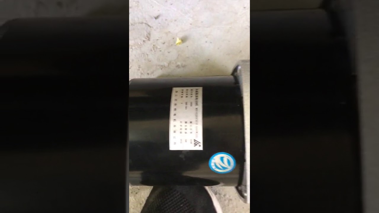 24v dc motor 600w test