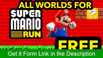 "LIMITED" Get Super Mario Run All Worlds For Free
