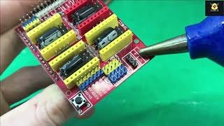 How to make Mini CNC Drawing Machine  Arduino Project Update